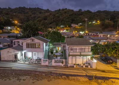 The Cholson Chalets beachfront guest house in Charlotteville, Tobago